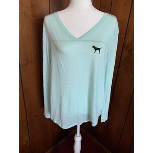 Pink sea foam long sleeve